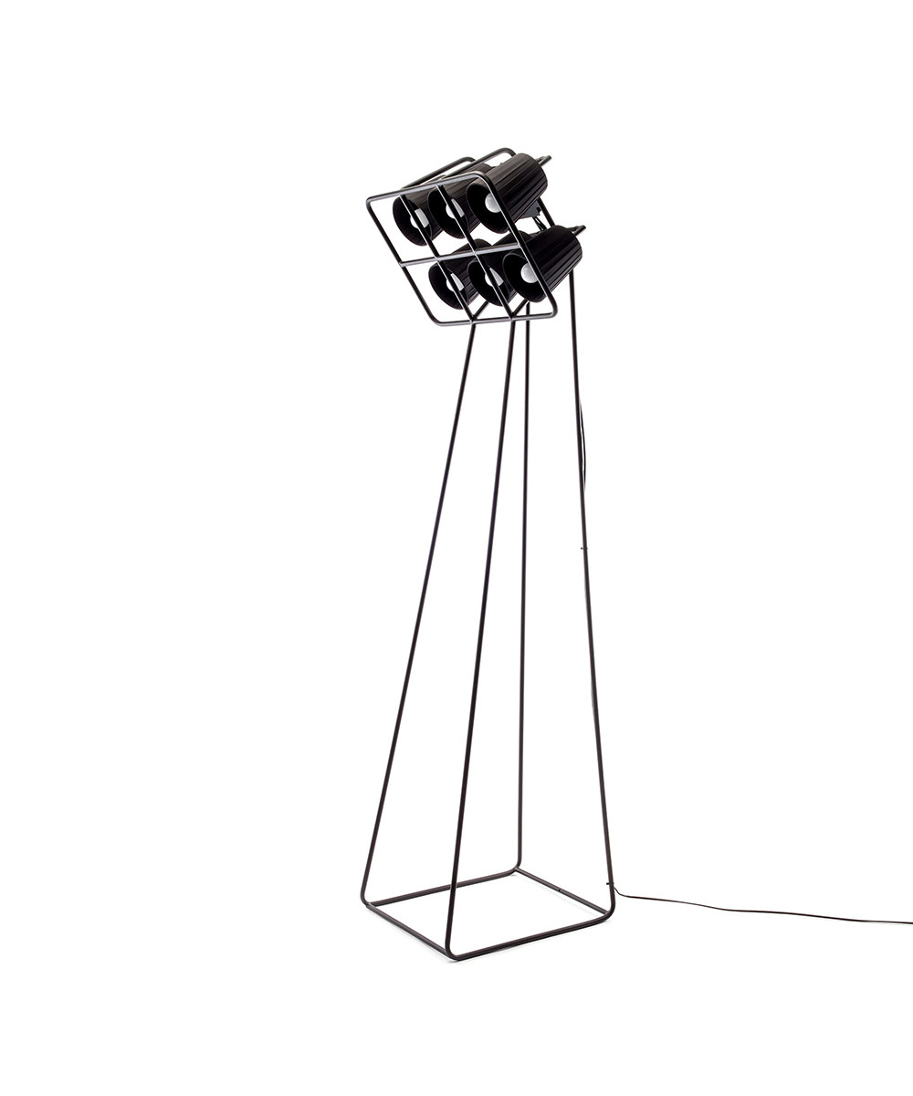 Seletti - Multilamp Vloerlamp Zwart Seletti