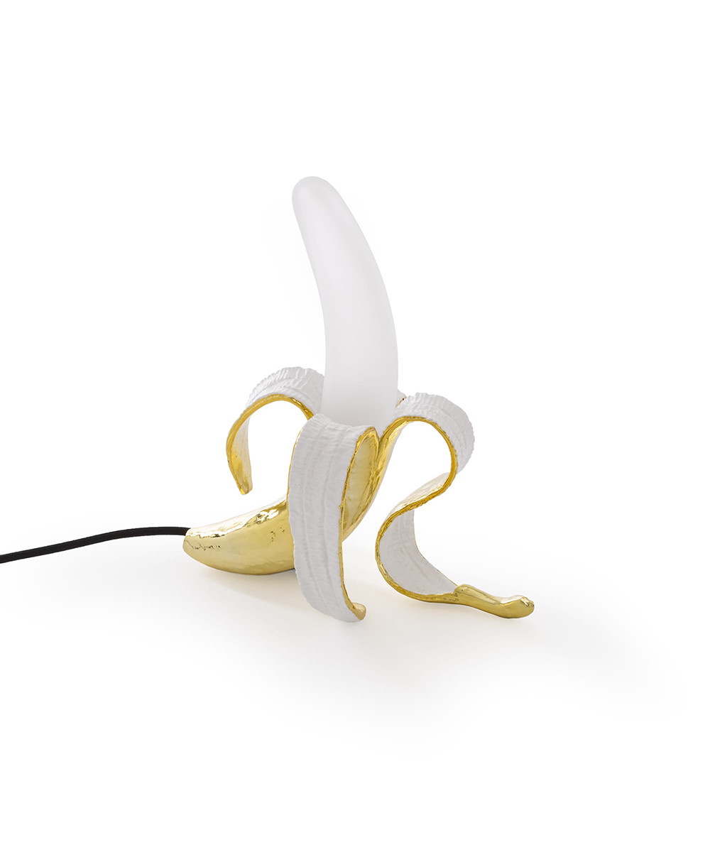 Seletti - Banana Lamp Louie Tafellamp Goud