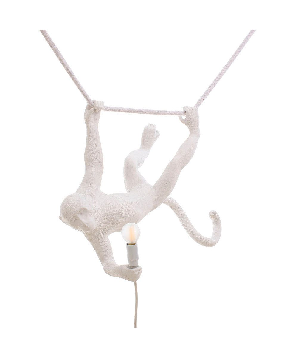 Seletti - Monkey Hanglamp Swing Wit