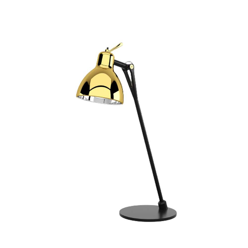 Rotaliana - Luxy Glam T0 Tafellamp Black/Gold Semi Transparent