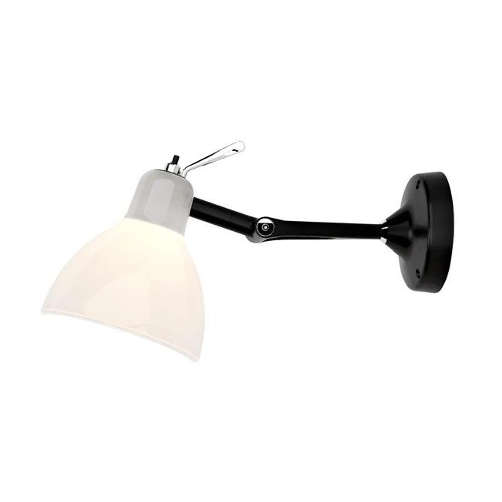 Rotaliana - Luxy Glam H0 Wandlamp/Plafondlamp Black/Glossy White