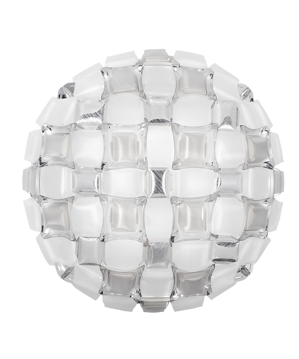Slamp - Mida Plafondlamp/Wandlamp Large White/Platinum