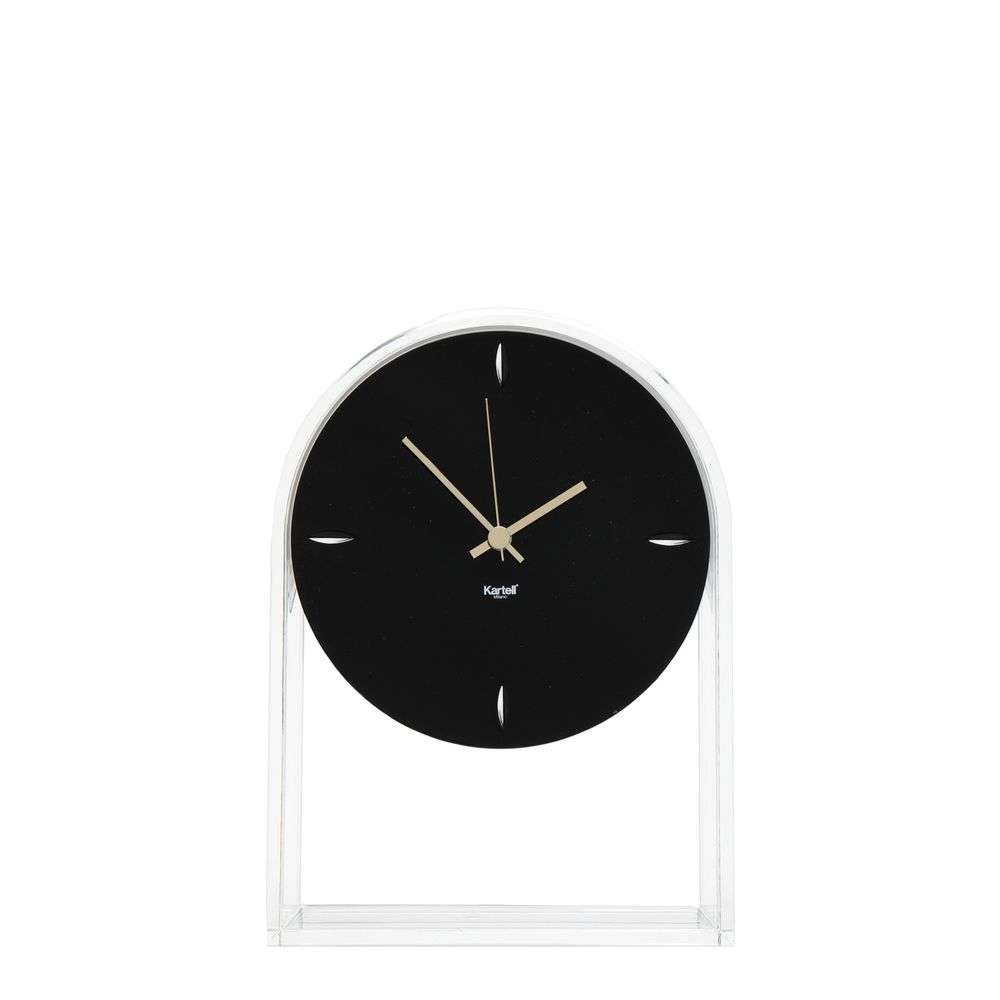 Air Du Temps Clock Crystal/Black - Kartell