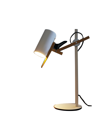 Marset - Scantling Tafellamp Wit