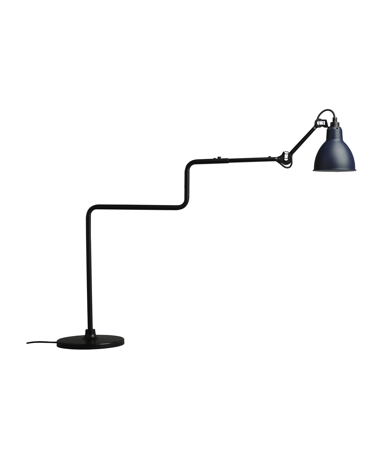 DCW - 317 Tafellamp Blauw Lampe Gras