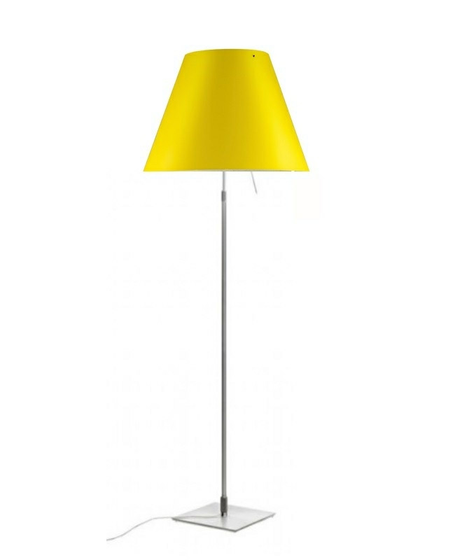 Luceplan - Costanza VloerLamp Alu/Smart Yellow