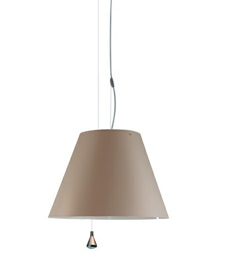 Luceplan - Costanza Hanglamp Up/Down Shaded Stone