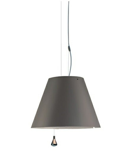 Luceplan - Costanza Hanglamp Up/Down Concrete Gray