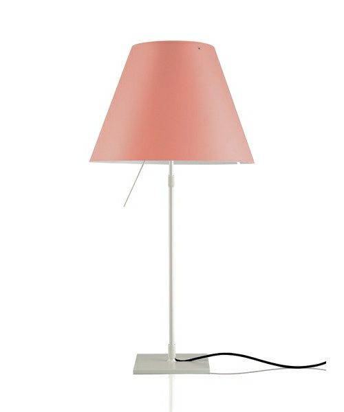 Luceplan - Costanza Tafellamp met Dimmer Alu/Edgy Pink
