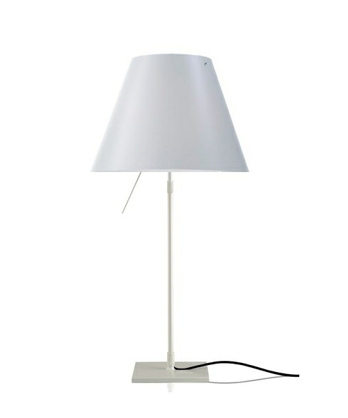 Luceplan - Costanza Tafellamp met Dimmer Alu/White