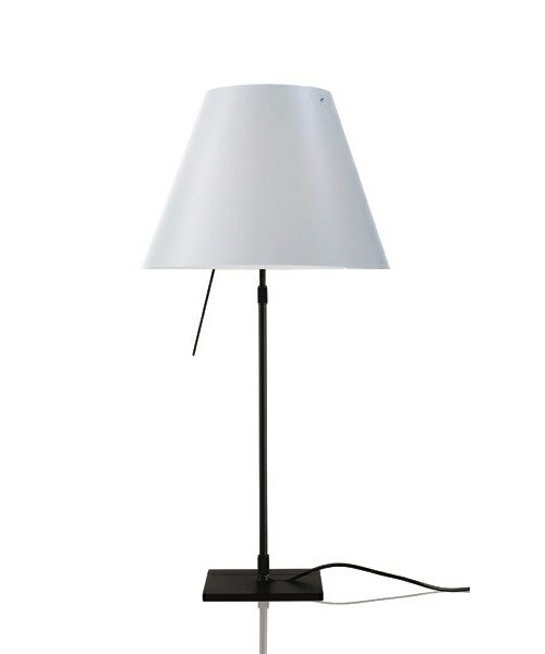Luceplan - Costanza Tafellamp met Dimmer Zwart/White