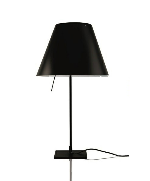 Luceplan - Costanzina Tafellamp Zwart/Liquorice Black