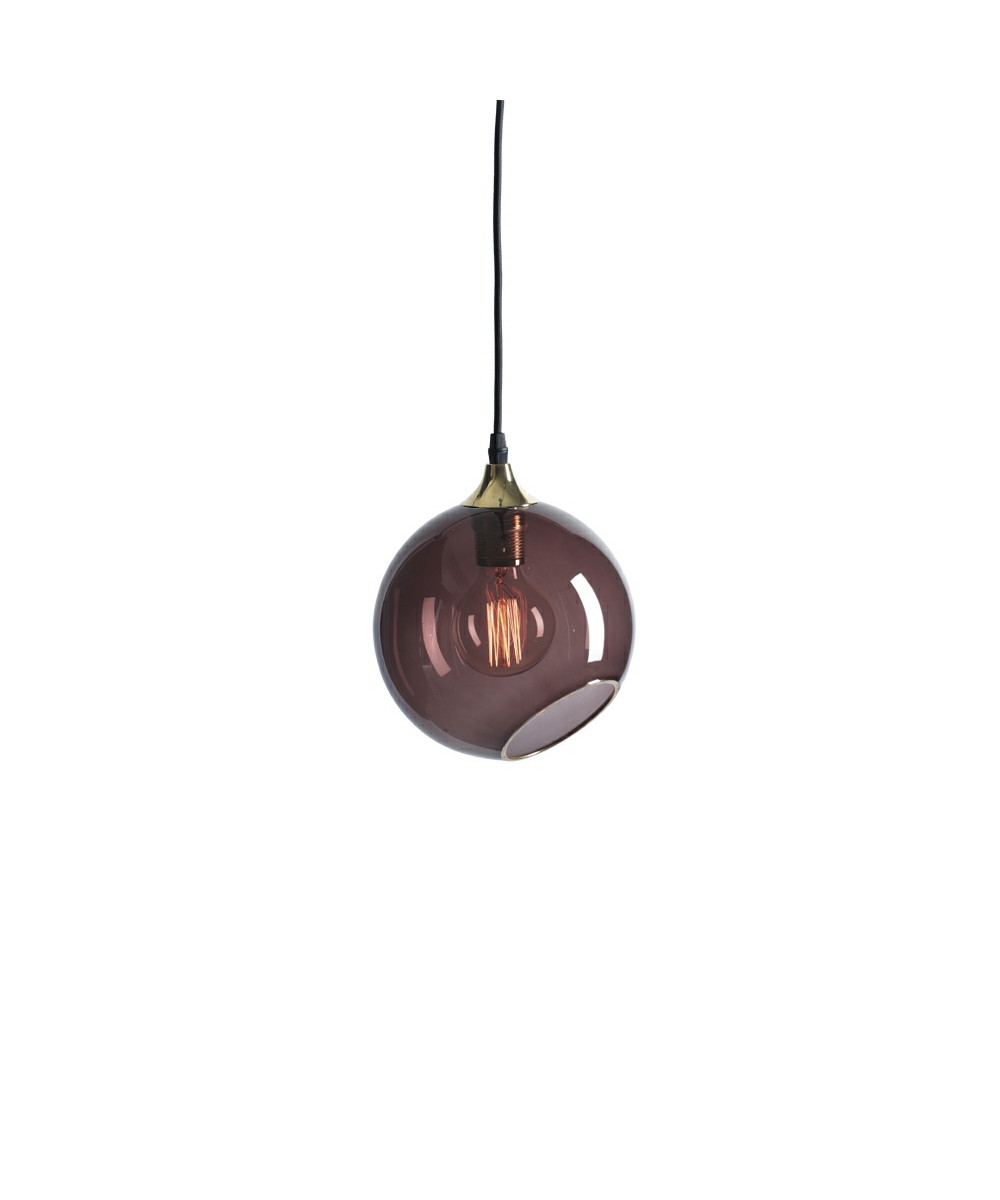 Design By Us - Ballroom Hanglamp Purple Rain met Goud Zuilen