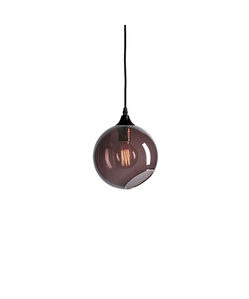 Design By Us - Ballroom Hanglamp Purple Rain met Zwart Zuilen