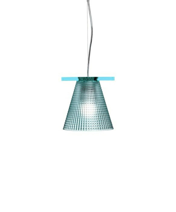 Kartell - Light Air Hanglamp Sculped Licht Blauw