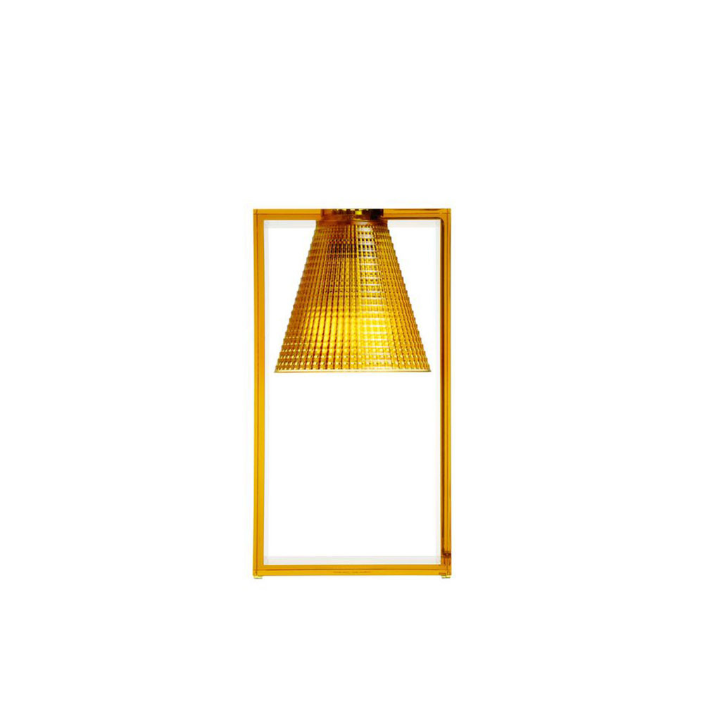 Kartell - Light Air Tafellamp Sculped Amber
