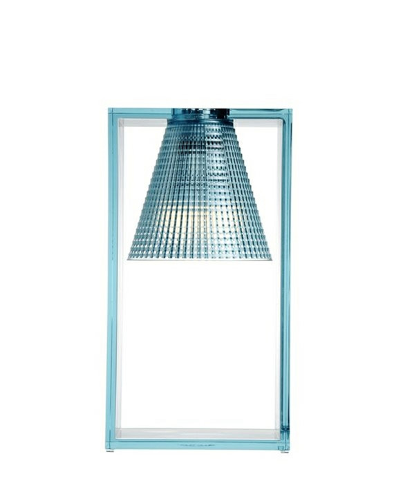 Kartell - Light Air Tafellamp Sculped Licht Blauw