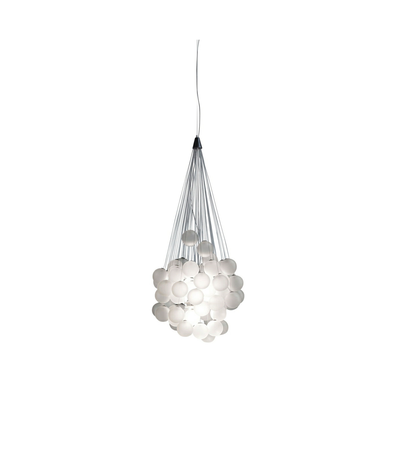 Luceplan - Stochastic 48 Hanglamp Opaal Wit