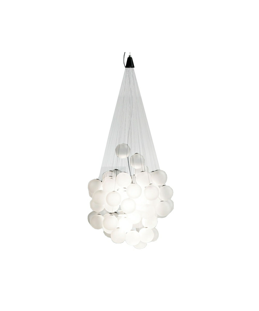 Luceplan - Stochastic 72 Hanglamp Opaal Wit