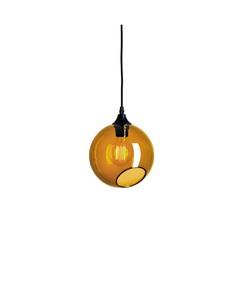Design By Us - Ballroom Hanglamp Amber met Zwart Zuilen