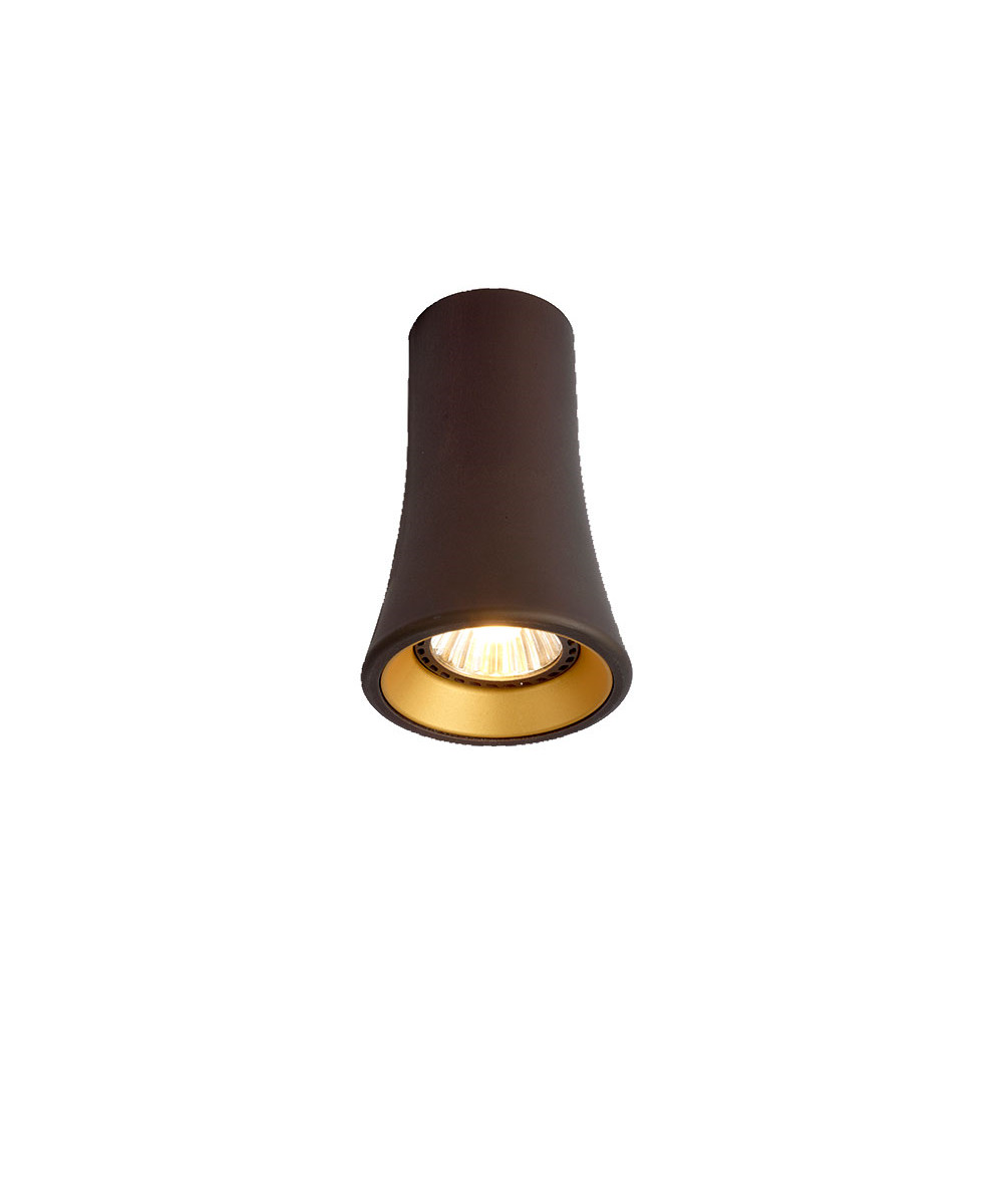 Trizo21 - Naga Plafondlamp Zwart/Goud