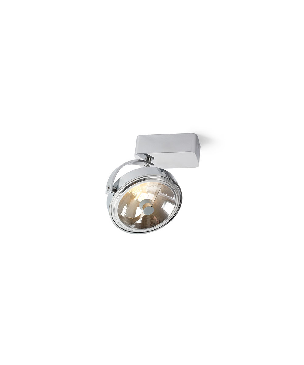 Trizo21 - Pin-Up 1 Square Plafondlamp Chroom