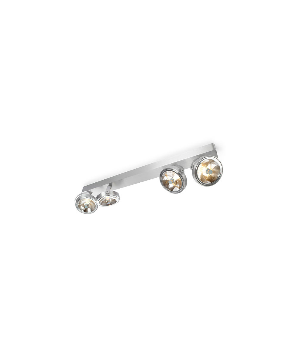 Trizo21 - Pin-Up 4 Plafondlamp Aluminium