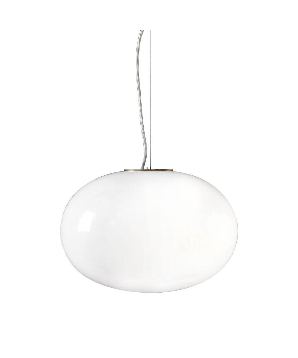 Alba Hanglamp Geelkoper/Opaal - Oluce
