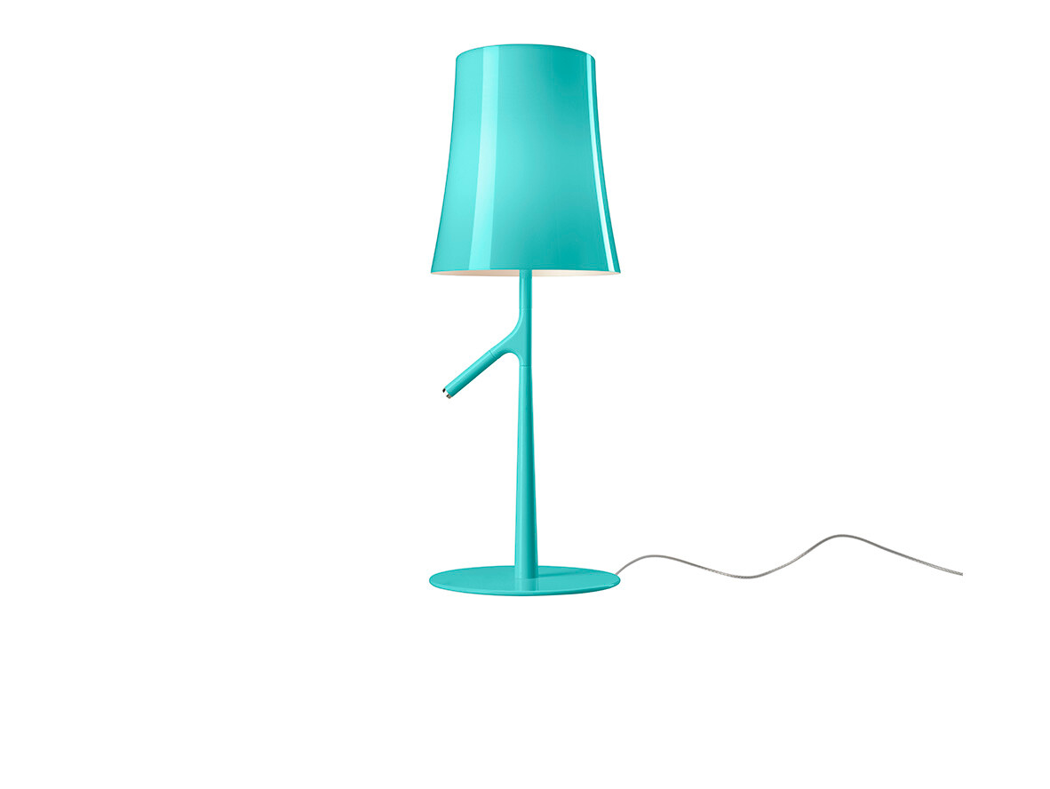 Foscarini - Birdie LED Piccola Tafellamp m/Touch Dimmer Verde Aqua