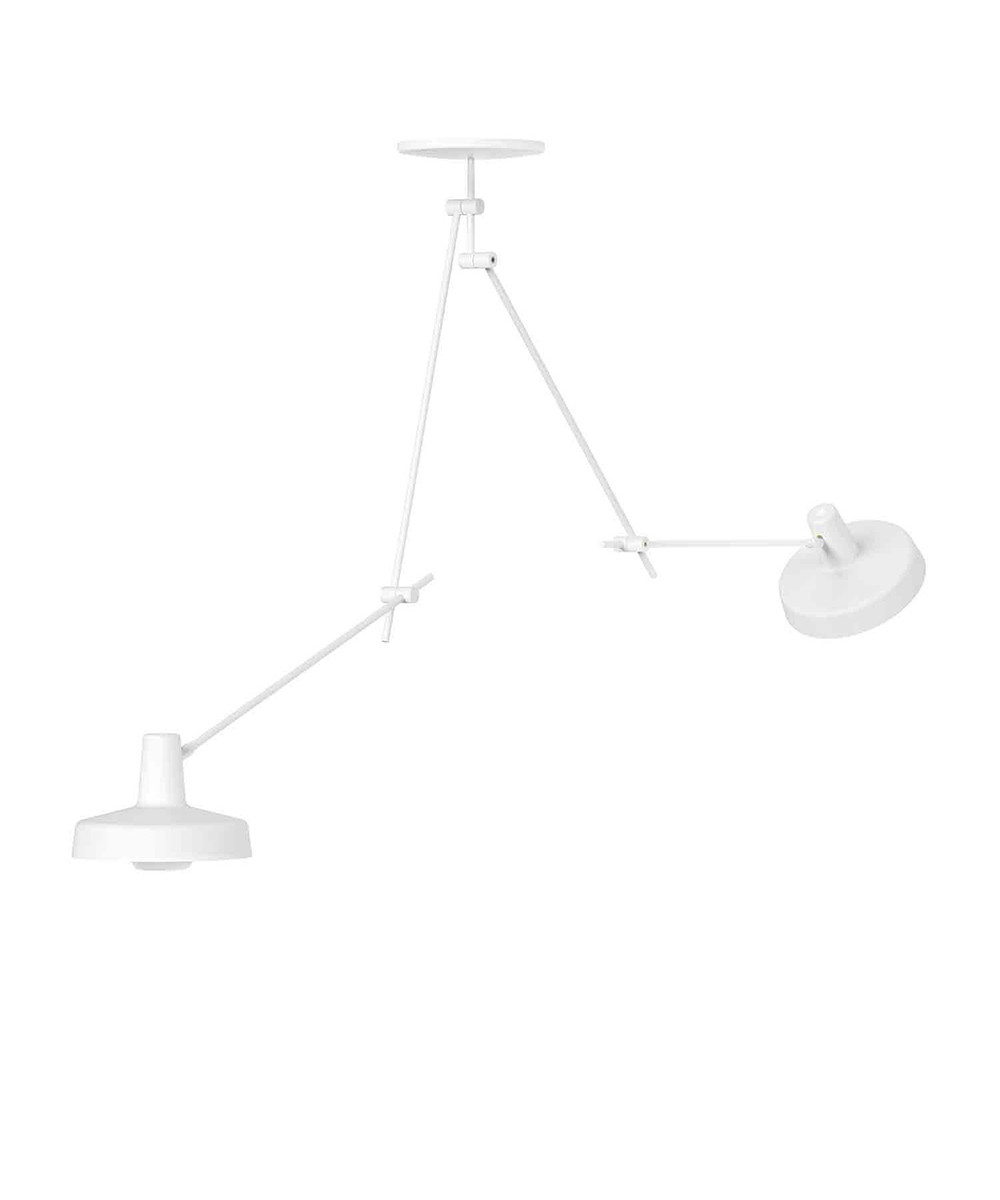Grupa Products - Arigato Plafondlamp Double Long Wit Grupa
