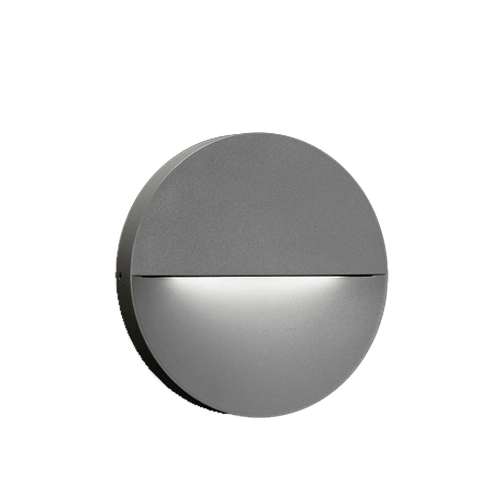 Ares by Flos - Eclipse LED Buiten Wandlamp Grijs Ares