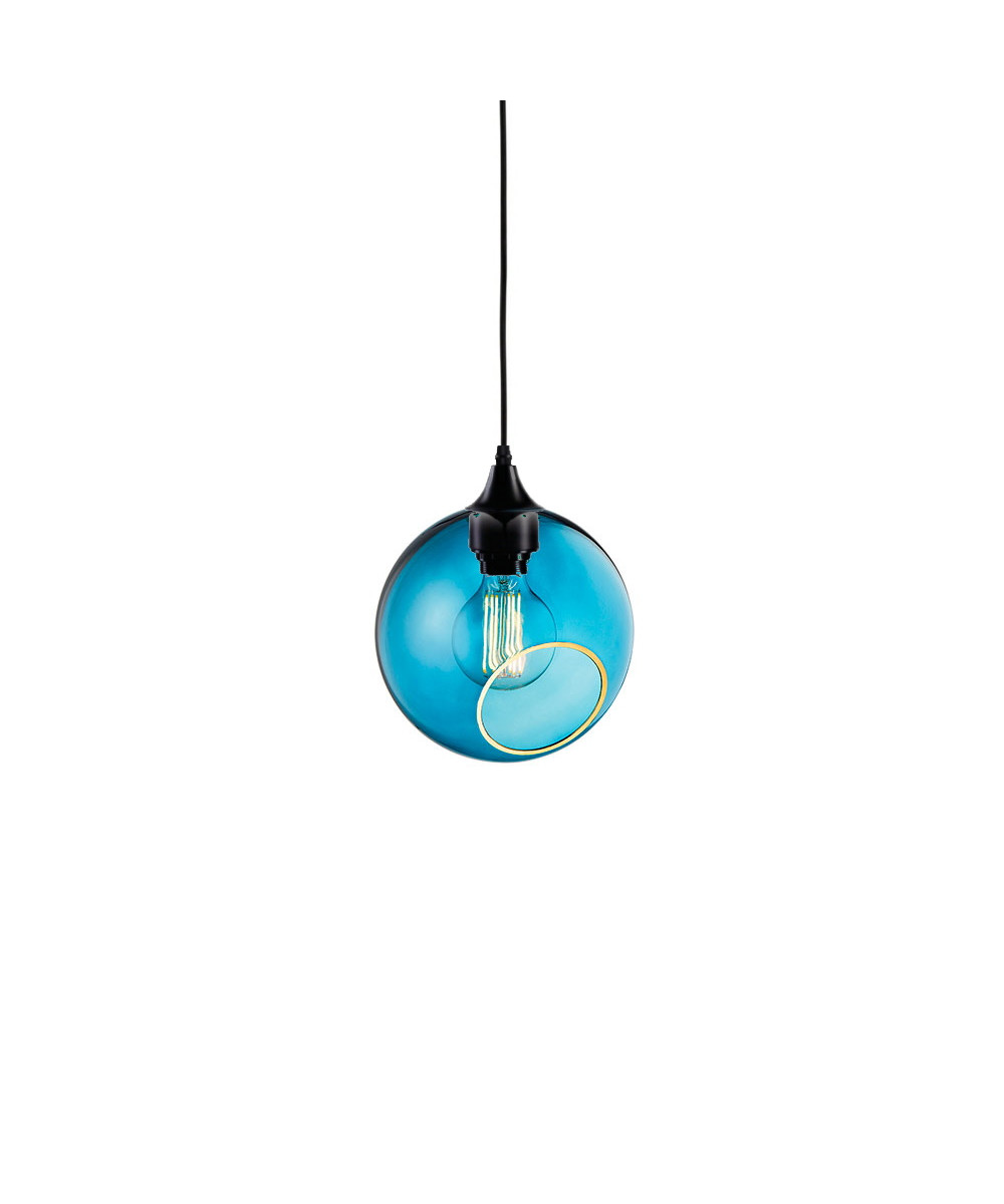 Design By Us - Ballroom Hanglamp Blue Sky met Zwart Zuilen