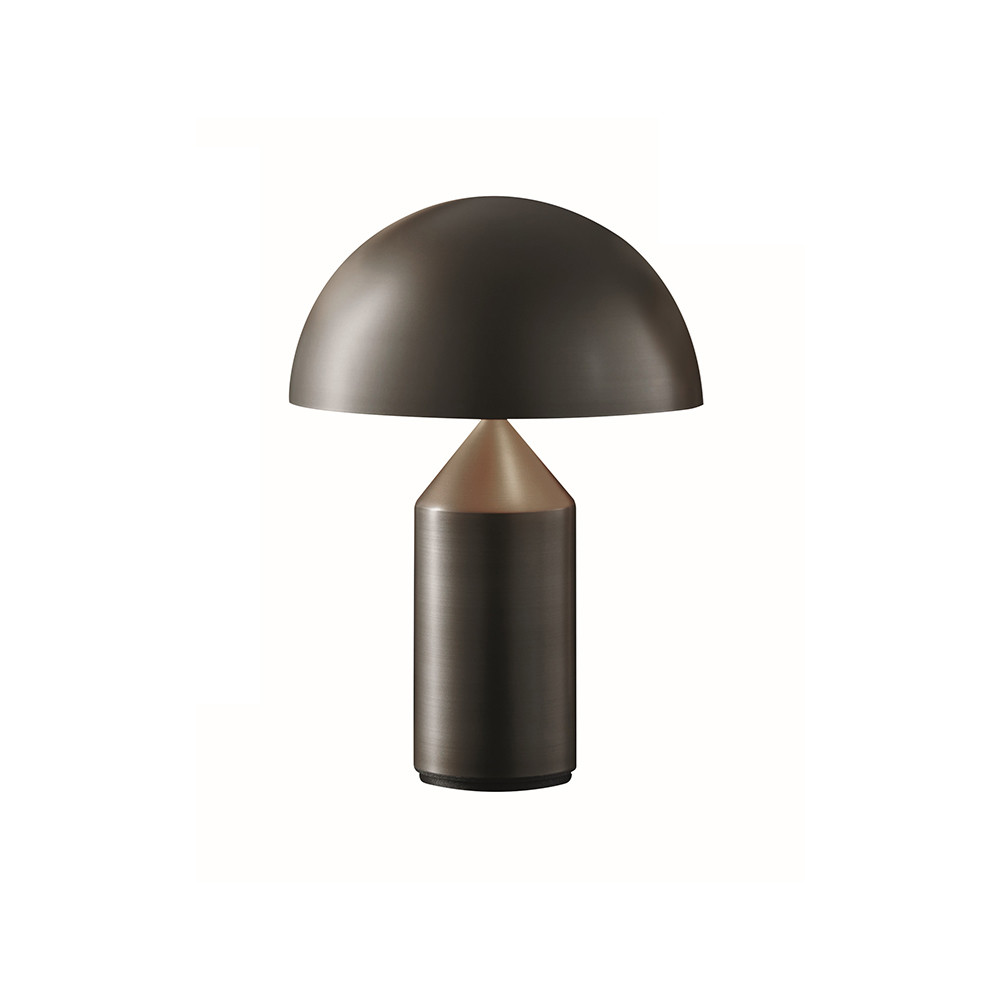 Atollo Tafellamp Small Satin Bronze - Oluce