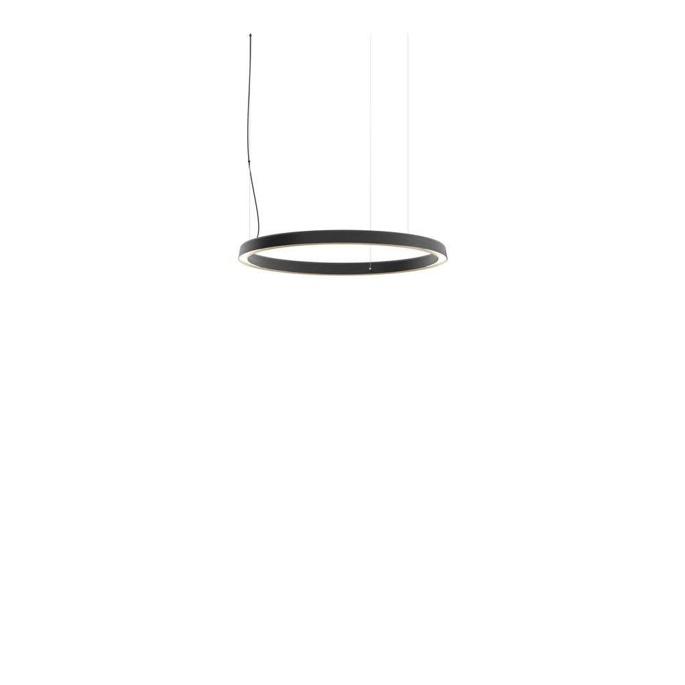 Luceplan - Compendium Circle LED Hanglamp Ø72 Black