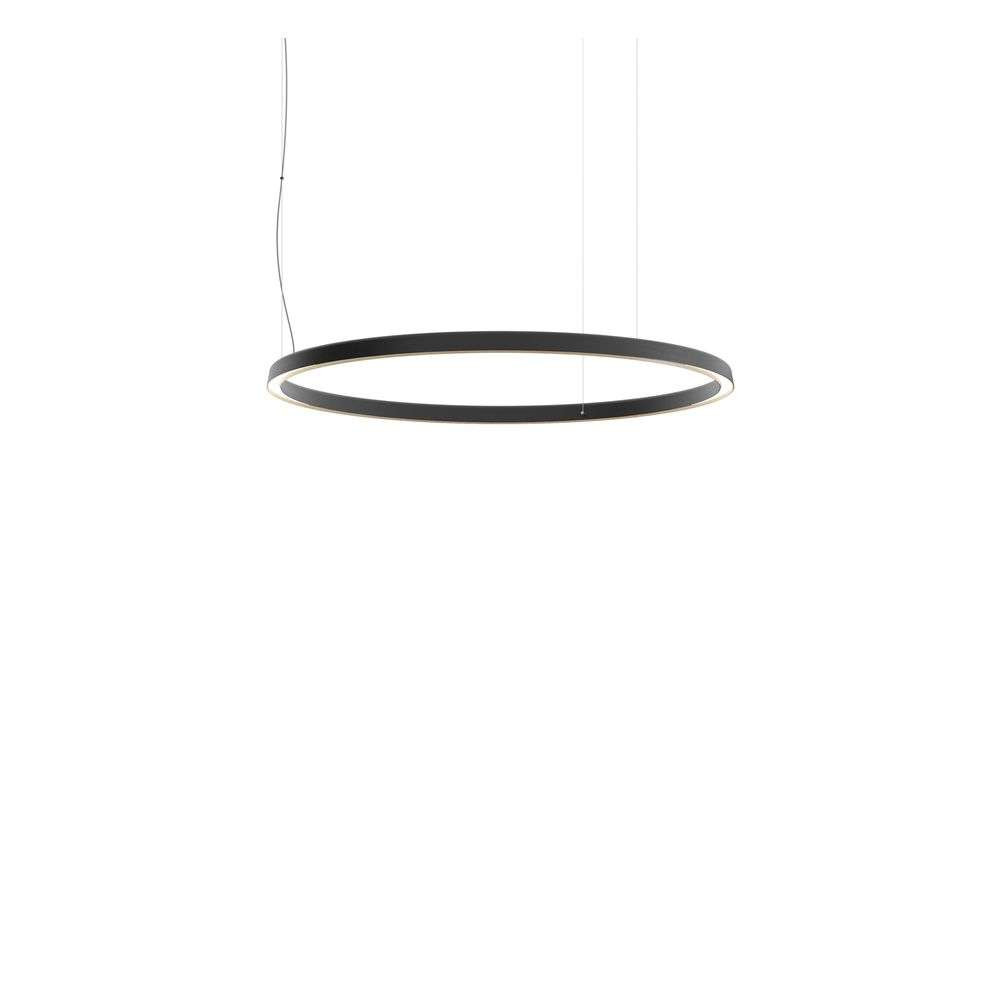 Luceplan - Compendium Circle LED Hanglamp Ø110 Black