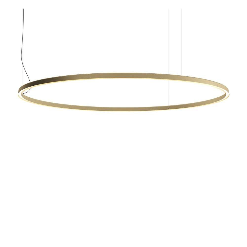 Luceplan - Compendium Circle LED Hanglamp Ø200 Brass