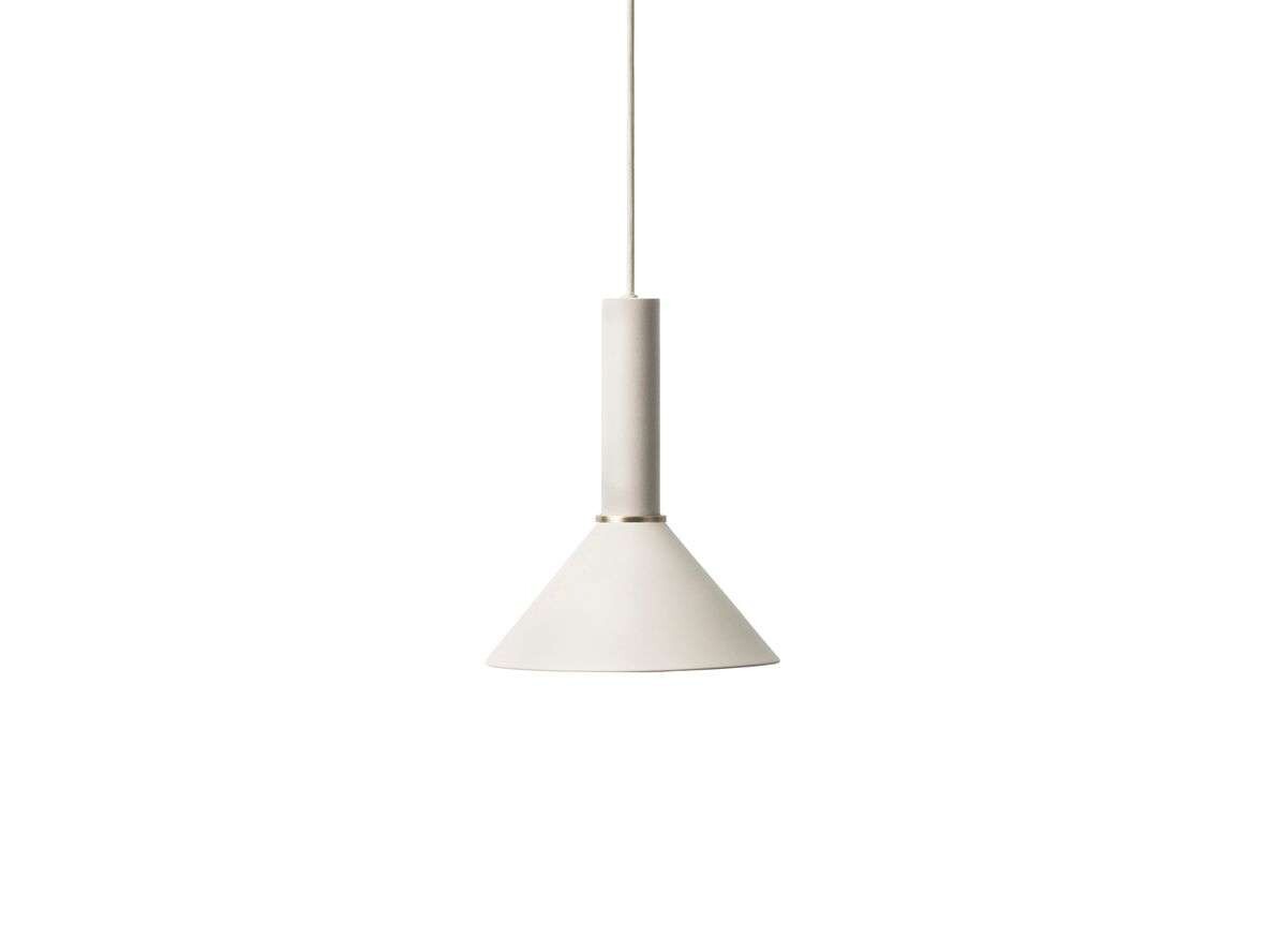 ferm LIVING - Collect Hanglamp Cone High Light Grey