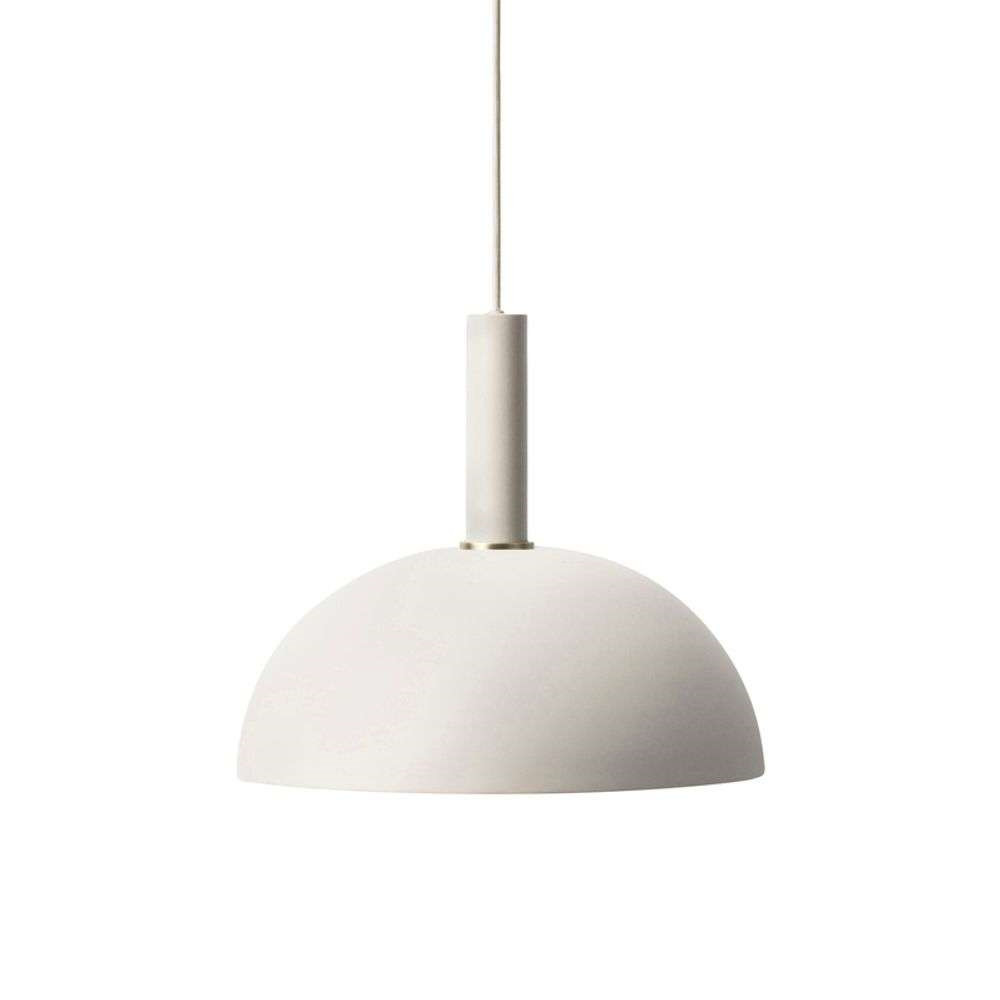 ferm LIVING - Collect Hanglamp Dome High Light Grey