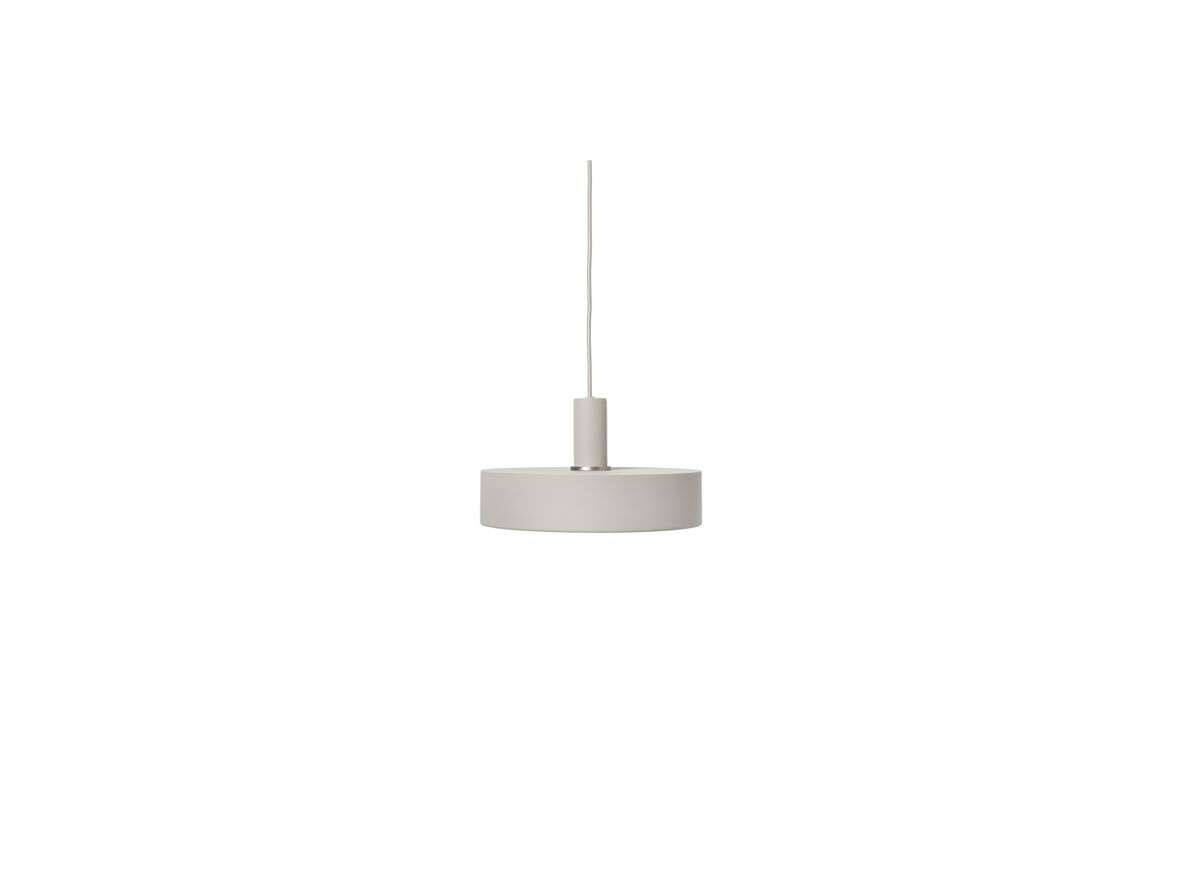 ferm LIVING - Collect Hanglamp Record Low Light Grey