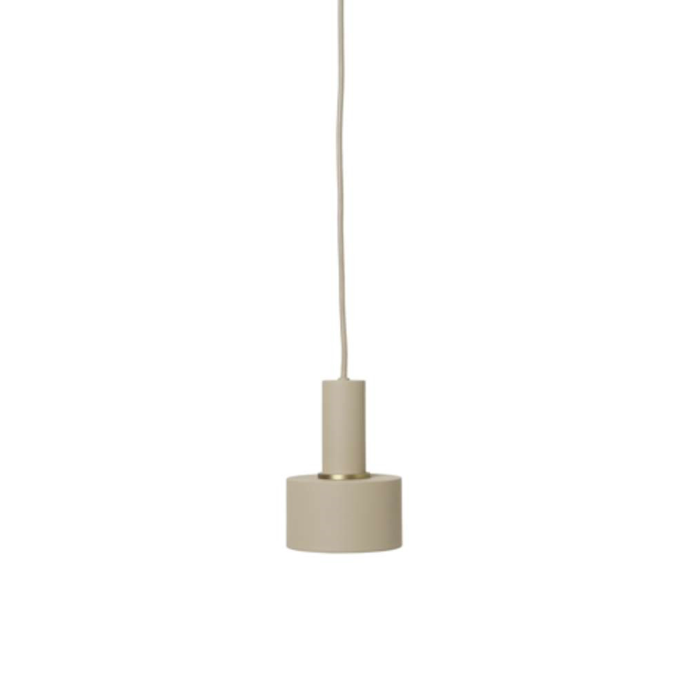 ferm LIVING - Collect Hanglamp Disc Low Cashmere