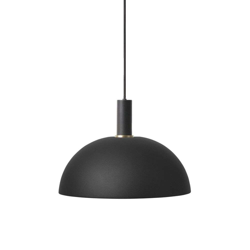 ferm LIVING - Collect Hanglamp Dome Low Black