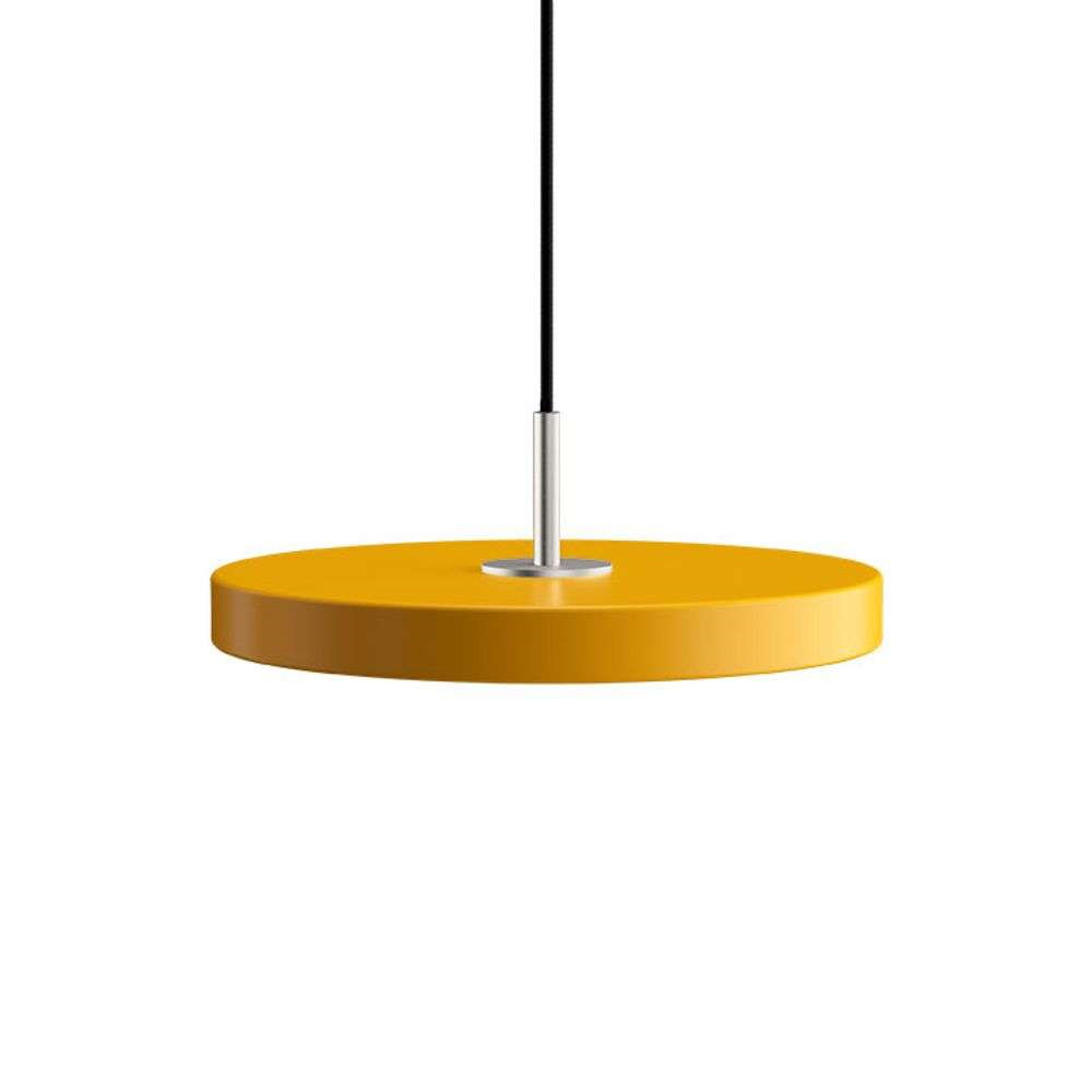 UMAGE - Asteria Mini Hanglamp Saffron Yellow/Steel Top Umage