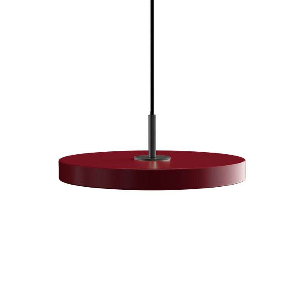 UMAGE - Asteria Mini Hanglamp Ruby Red/Black Top UMAGE