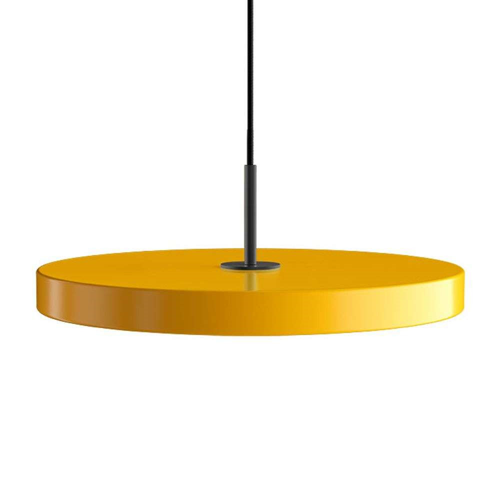 UMAGE - Asteria Hanglamp Saffron Yellow/Black Top UMAGE