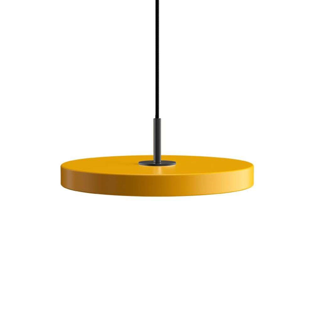 UMAGE - Asteria Mini Hanglamp Saffron Yellow/Black Top UMAGE