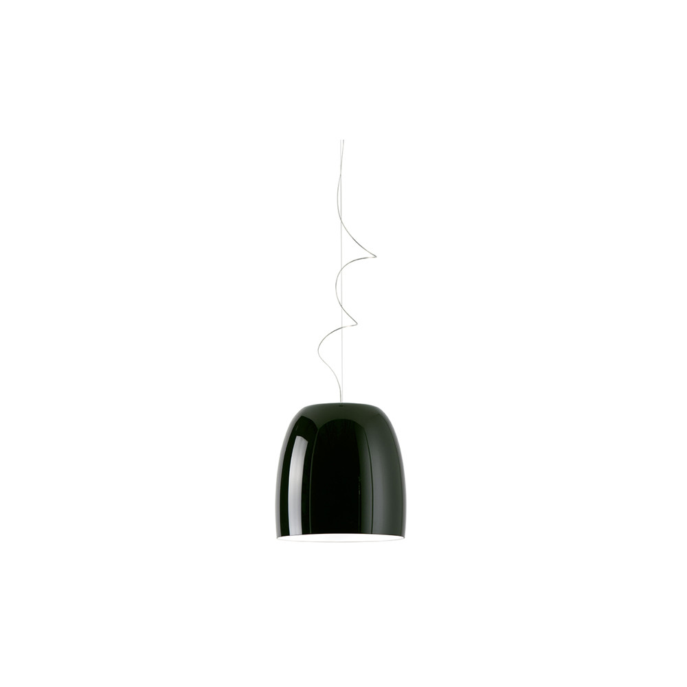 Prandina - Notte Metal S1 Hanglamp Glossy Black/White
