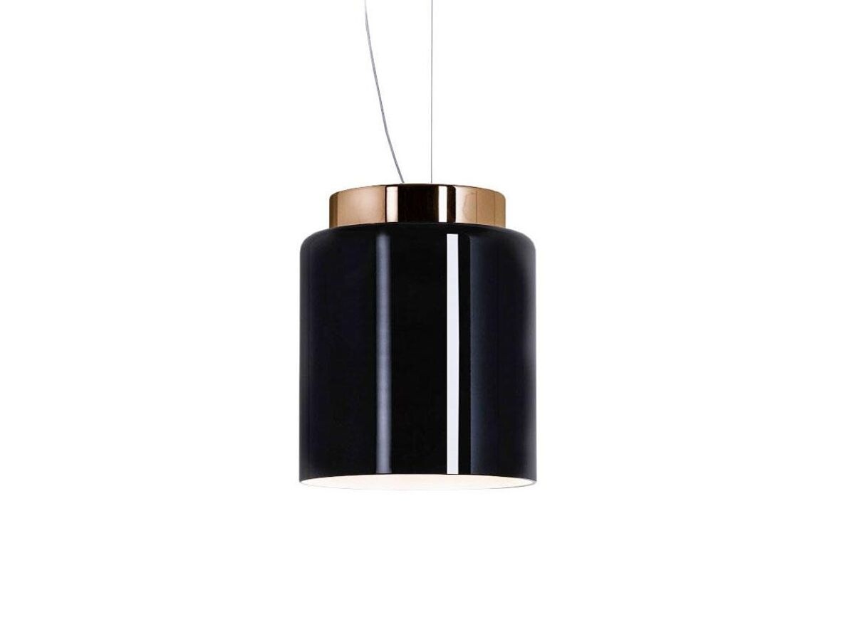 Prandina - Segesta S3 Hanglamp Glossy Black/Polished Copper Prandina