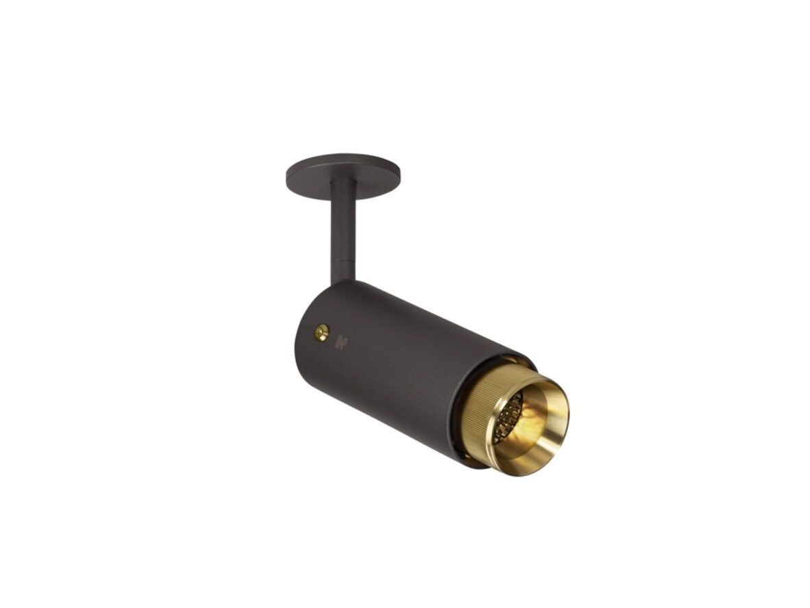 Buster+Punch - Exhaust Linear Plafondlamp Graphite/Brass Buster+Punch