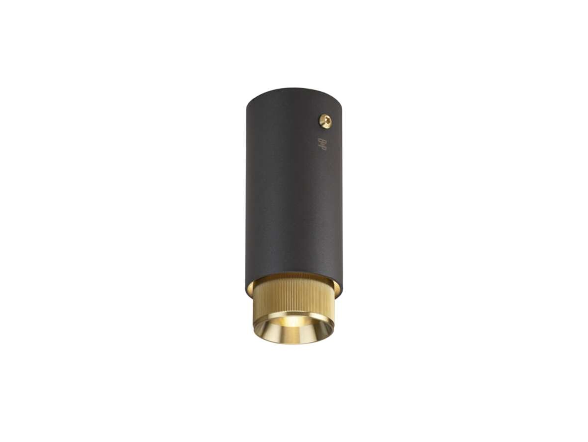 Buster+Punch - Exhaust Linear Surface Bevestigingsspot Graphite/Brass Buster+Punch