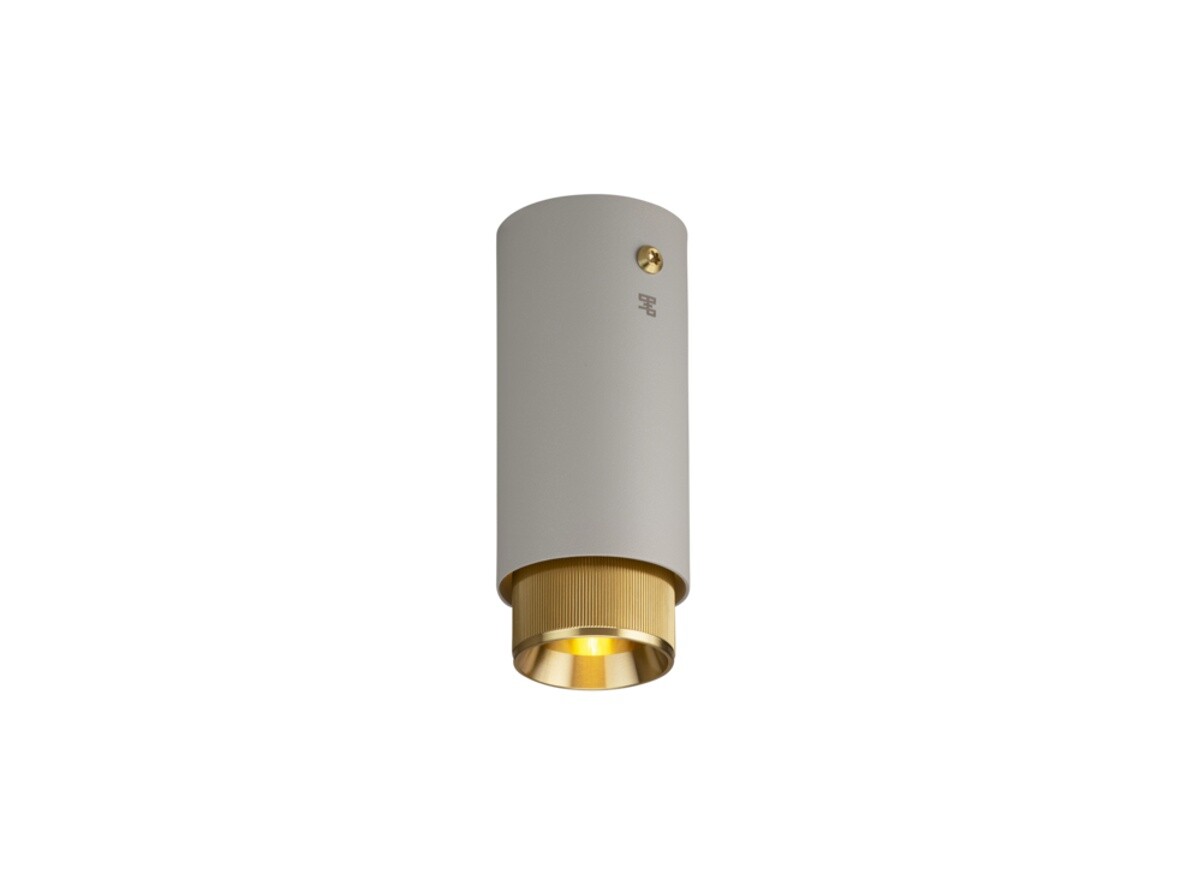 Buster+Punch - Exhaust Linear Surface Bevestigingsspot Stone/Brass Buster+Punch